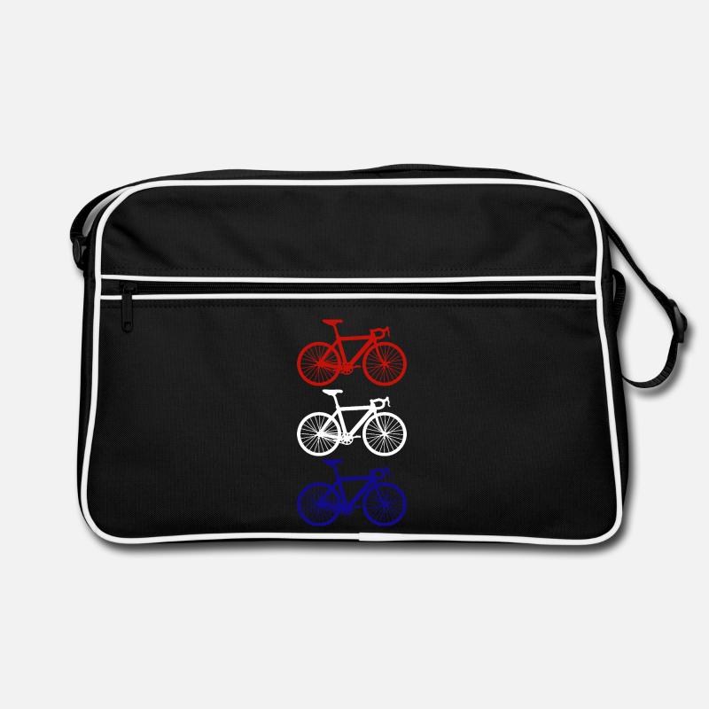 Cyclisme Cyclisme Pays-Bas - Sac Retro - noir/blanc