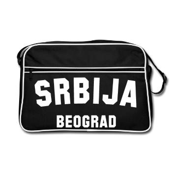 BEOGRAD Belgrade Serbie Serbie - Sac Retro - noir/blanc - Devant