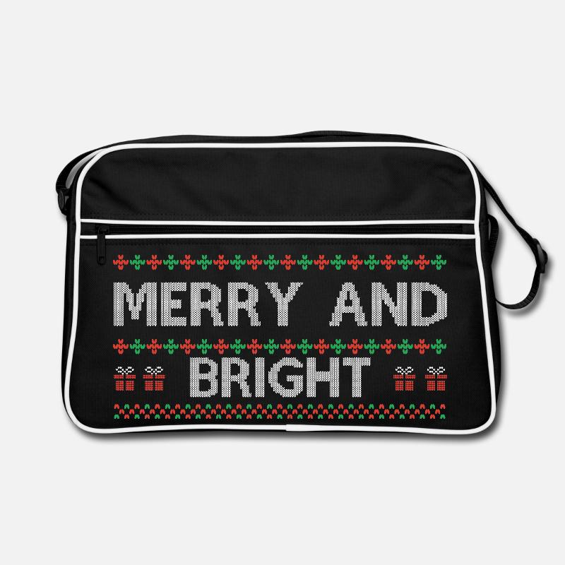 Moche Pull De Noël idée Cadeau Moche Noël Sac Retro