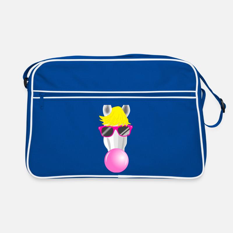 Cooles Pferd Retro Tasche