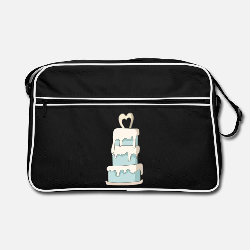 Gâteau de mariage Sac Retro