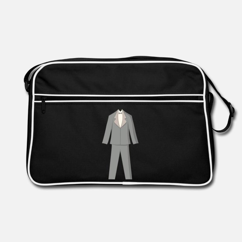 Anzug Retro Tasche