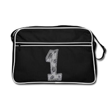 1 - Première Lune - Sac Retro - noir/blanc - Devant
