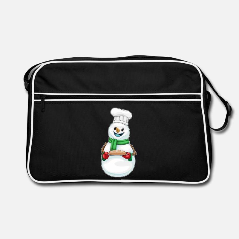 Cuisson de Noël Snowman Sac Retro