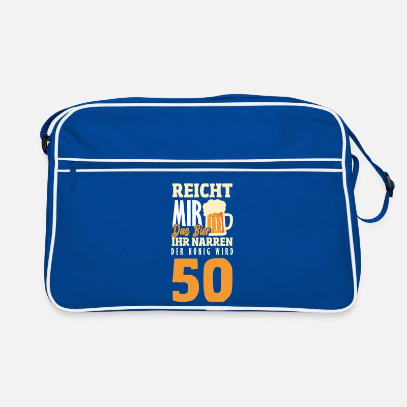 Lustiges 50. Geburtstag Geburtstagsshirt Geschenk Retro Tasche