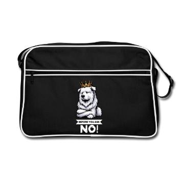 Avant de demander Berger Blanc Berger Berger - Sac Retro - noir/blanc - Devant