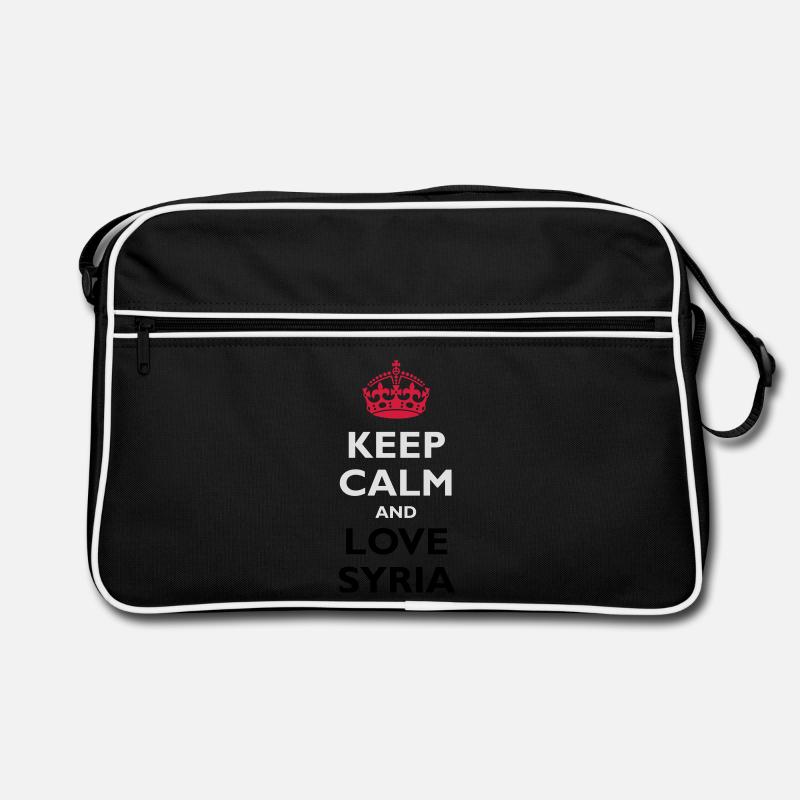 Keep Calm & Love Syria Sac Retro