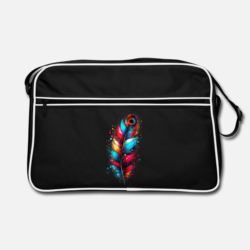 Feather Retro Bag