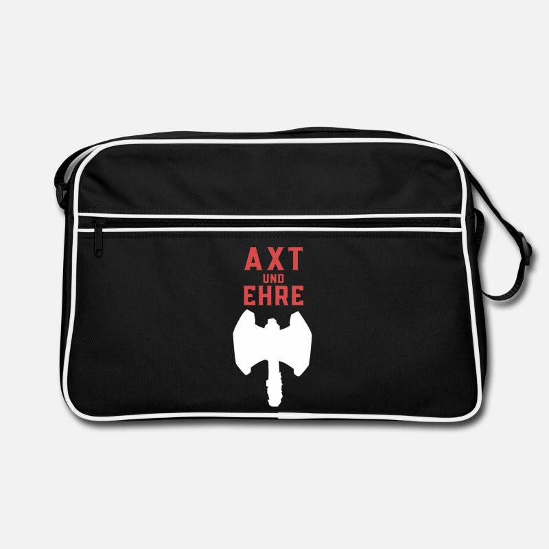 Axt und Ehre Retro Tasche