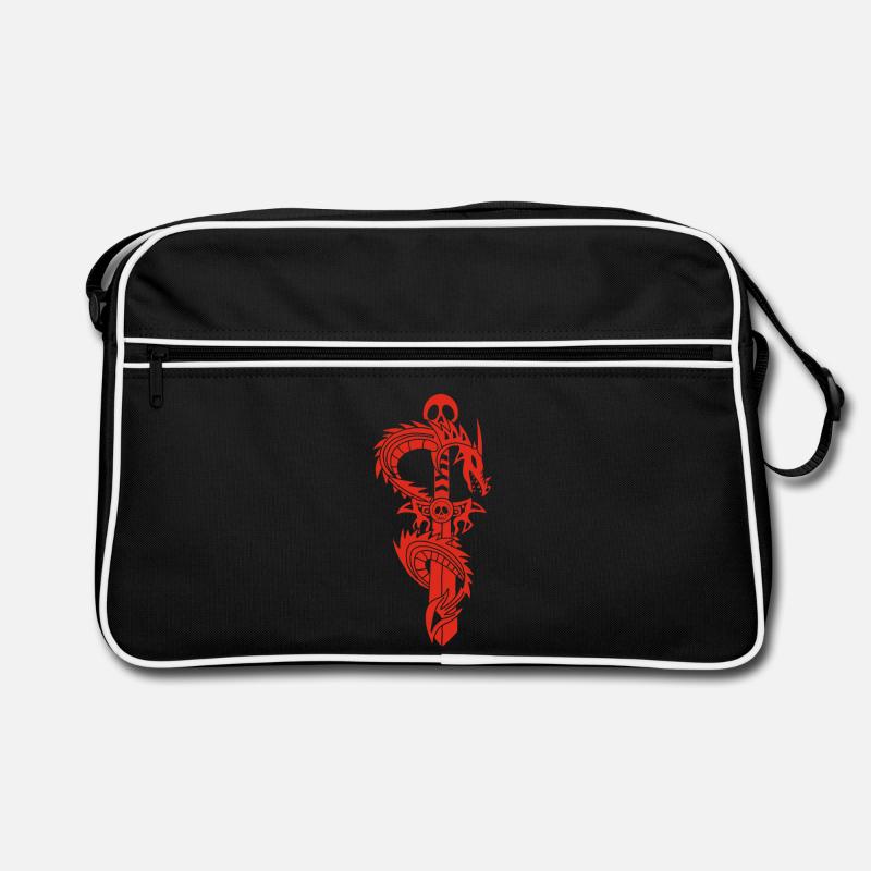 Le dragon rouge et l'épée Sac Retro
