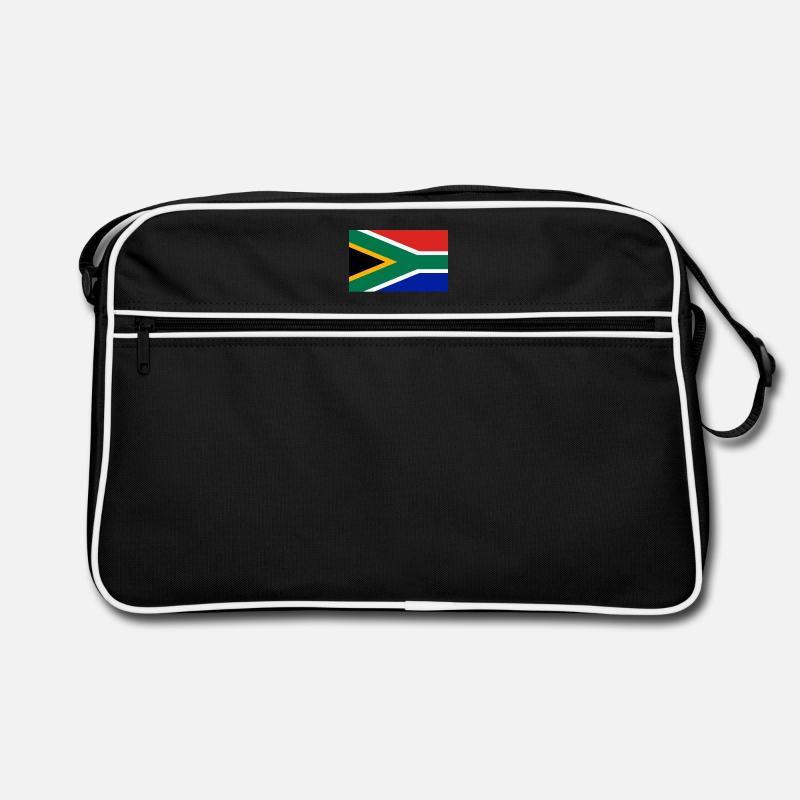Drapeau de l’Afrique du Sud Sac Retro