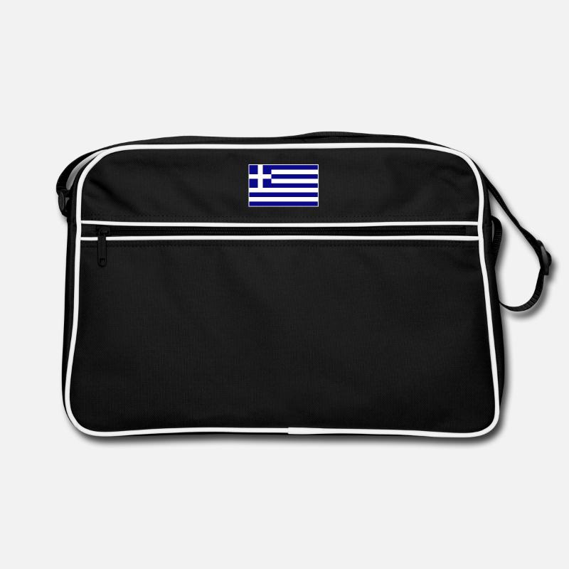 Drapeau de la Grèce Sac Retro