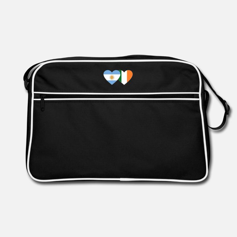 Drapeau de l’Argentine Irlande Sac Retro