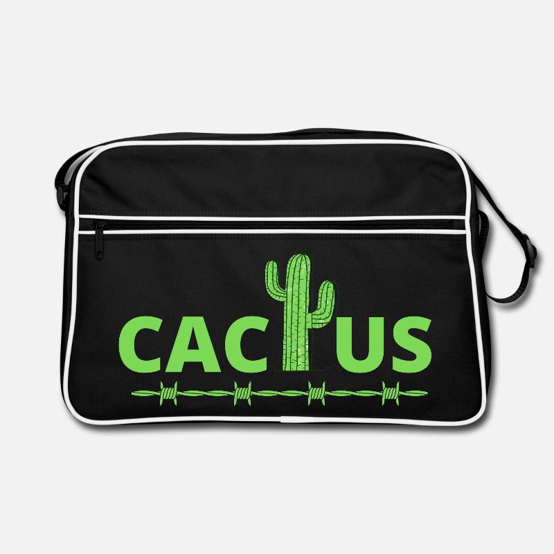 cactus, humorous cactus Retro Bag