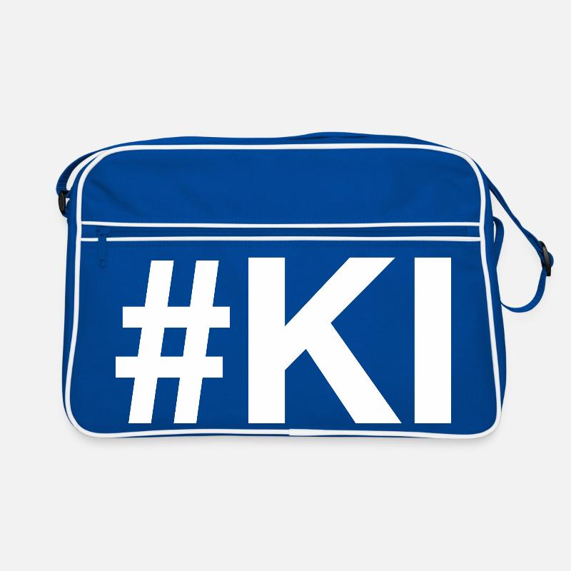 KI künstliche Intelligenz Artificial Intelligence Retro Tasche