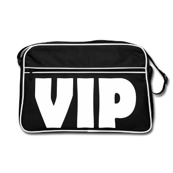 VIP - Retro Bag - black/white - Front