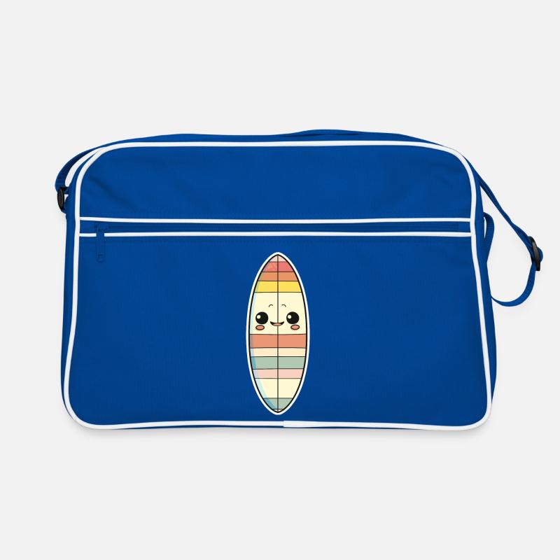 Surfboard Comic Style Retro Bag
