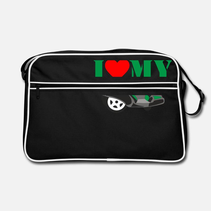 J'aime mon robot Sac Retro