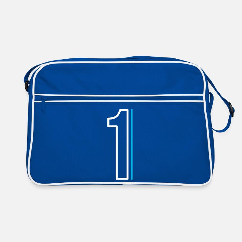 Nummer 1 - Eins Retro Tasche