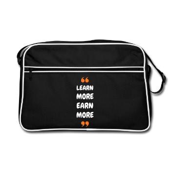 En savoir plus Gagnez plus - Sac Retro - noir/blanc - Devant
