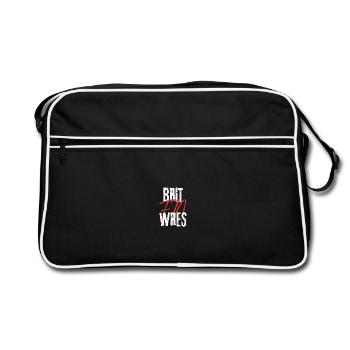 Brit F’n Wres - Sac Retro - noir/blanc - Devant