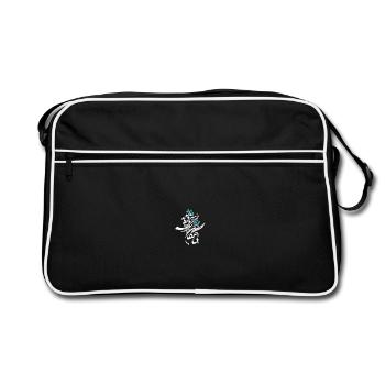 Arabic Calligraphy Design - Sac Retro - noir/blanc - Devant