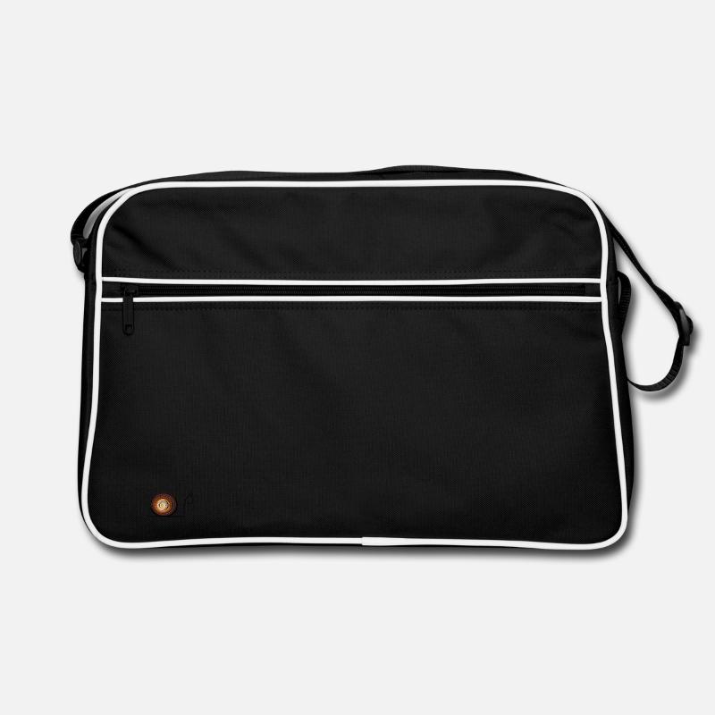 Schnecke - Retro Tasche - Schwarz/Weiß