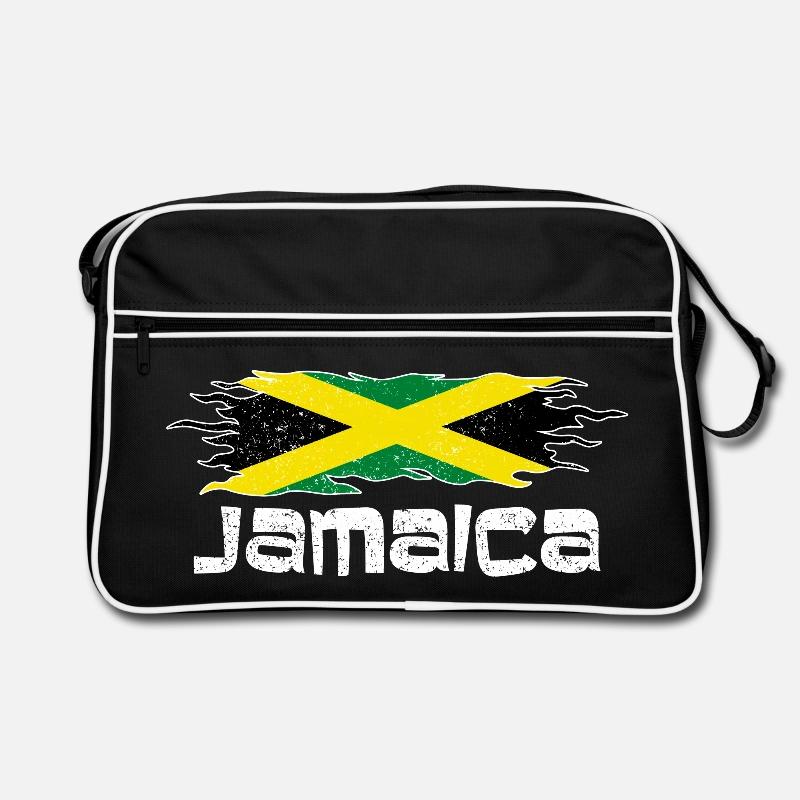 Drapeau de la Jamaïque - design Sac Retro