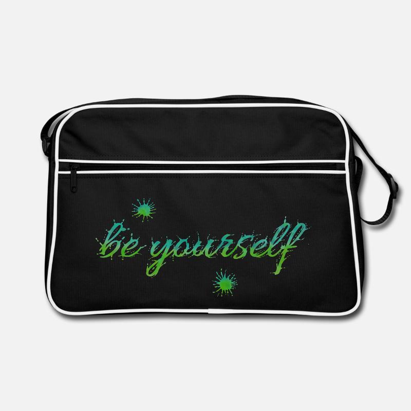 be yourself Retro Tasche
