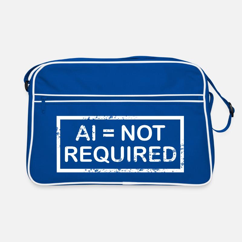 AI = not required (white) Retro Tasche