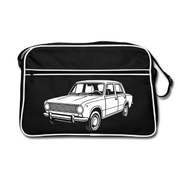 Street Classic Eastern Bloc - Retro Bag - black/white - Front