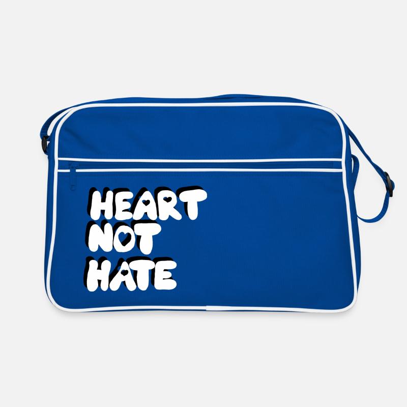HEART NOT HATE Retro Bag