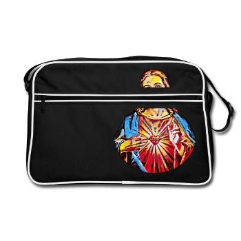 Jésus Christ Jésus-Christ Tourbillon sur l’eau - Sac Retro - noir/blanc - Devant