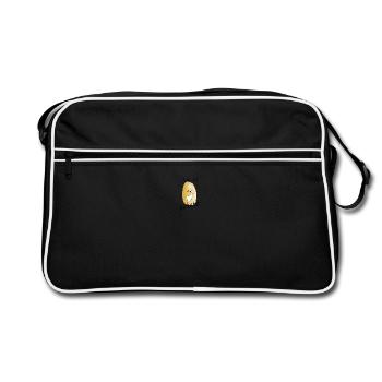 J'ai la patate !! - Sac Retro - noir/blanc - Devant