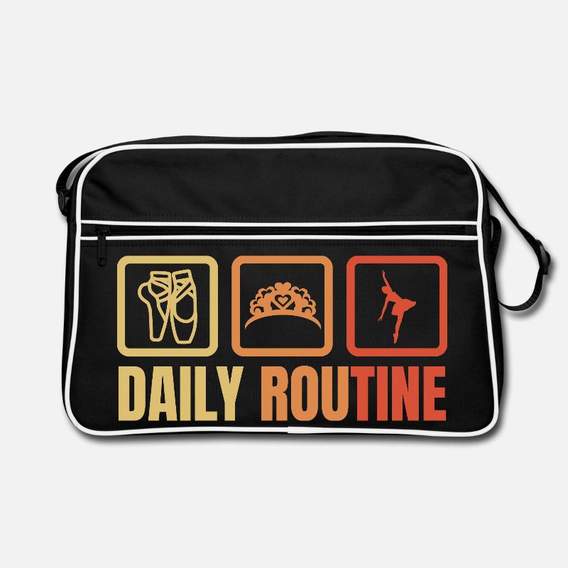 Ballet Daily Routine Retro Bag