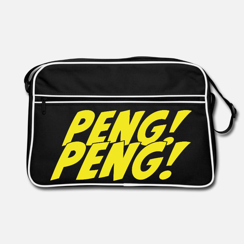 Peng Peng Vintage Comic Stil Retro Tasche
