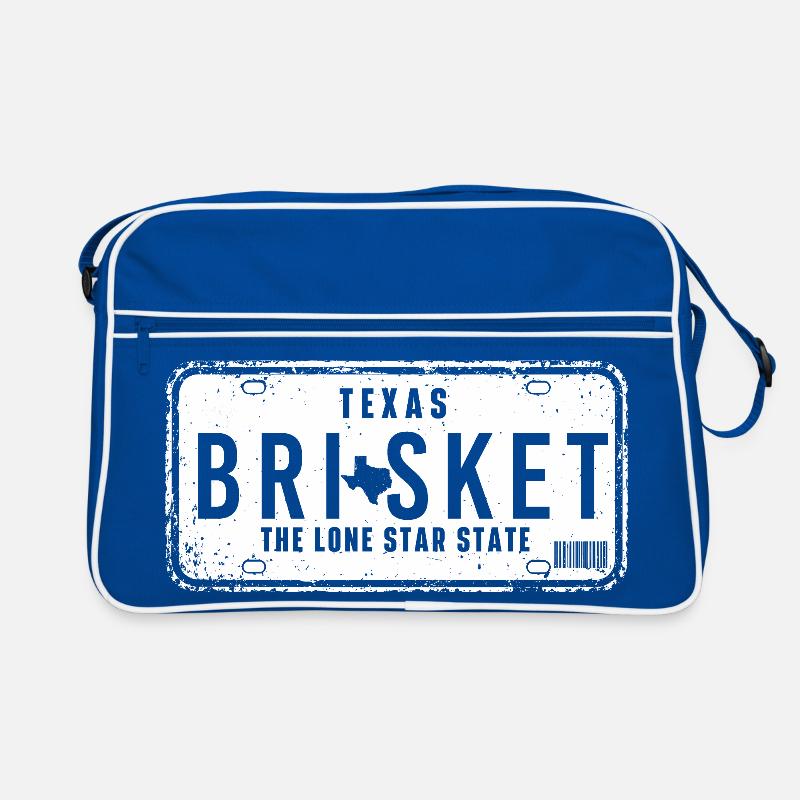 Maître de la Pit Lone Star BBQ en brisket texan Sac Retro