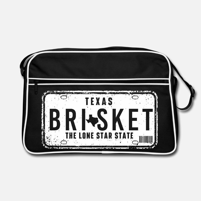 Maître de la Pit Lone Star BBQ en brisket texan Sac Retro