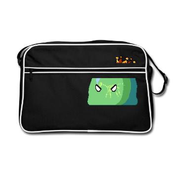 Slime King - Retro Bag - black/white - Front