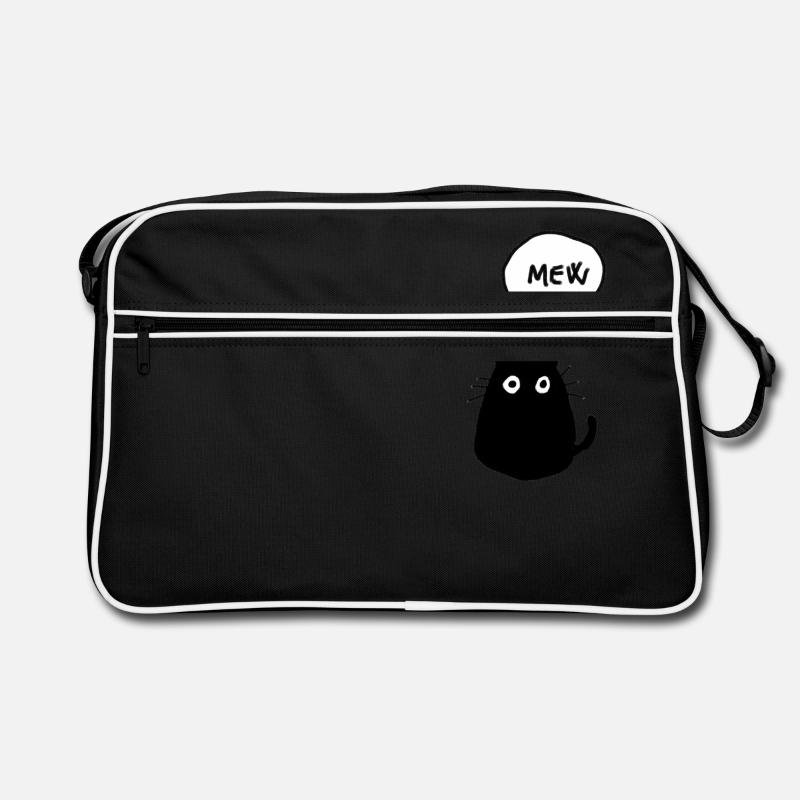 Katze Retro Tasche