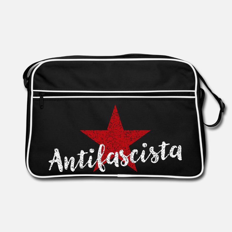 Antifaschistisch Retro Tasche