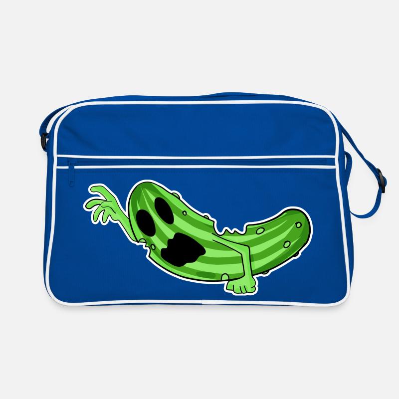 Zombie Cucumber Horror Retro Bag