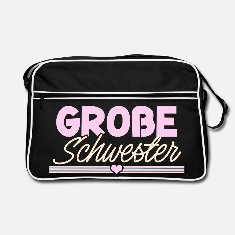 Große Schwester Retro Tasche
