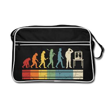 Évolution de l’impression 3D – Vintage Maker Design - Sac Retro - noir/blanc - Devant