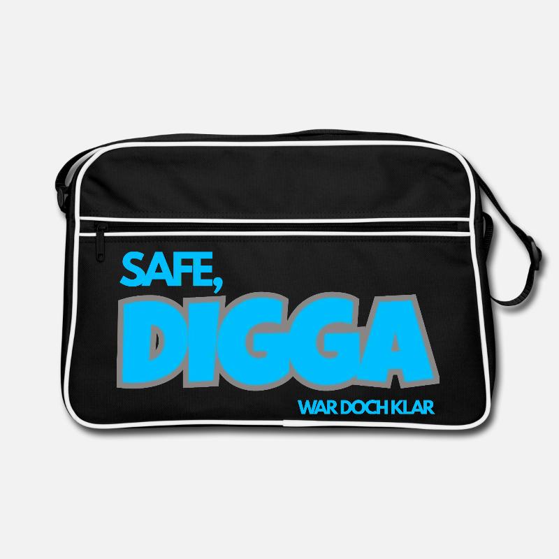 SAFE. DIGGA, IT WAS CLEAR. Retro Bag
