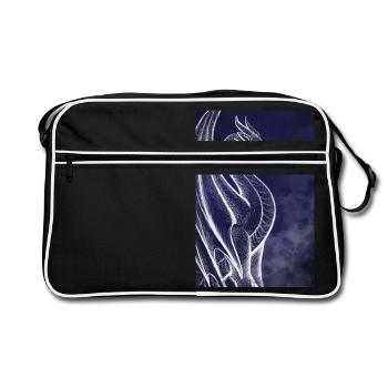 Dragon - Sac Retro - noir/blanc - Devant