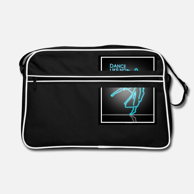 Dansez comme aucune autre musique - Sac Retro - noir/blanc