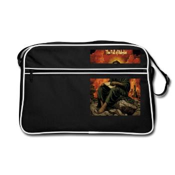 The Fall of Babylon Saint John Revelation - Retro Bag - black/white - Front