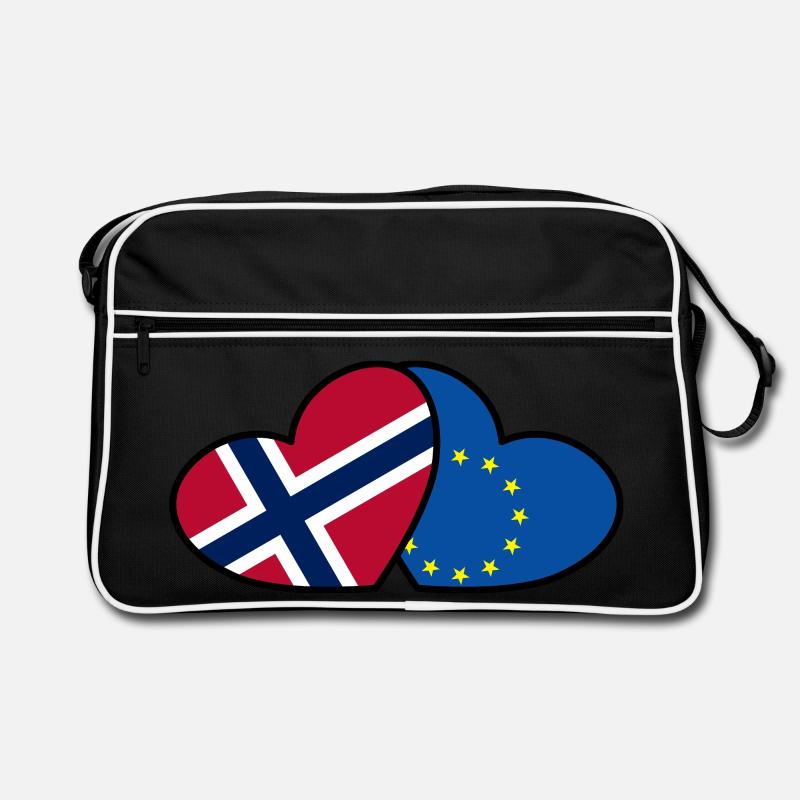 Norwegen <3 EU Retro Tasche
