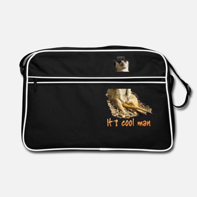 It´s cool man Retro Tasche